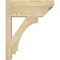 Ekena Millwork Imperial Slat Rough Sawn Outlooker, Douglas Fir, 8"W x 18"D x 22"H OUT08X18X22IMP06RDF - alternate 2